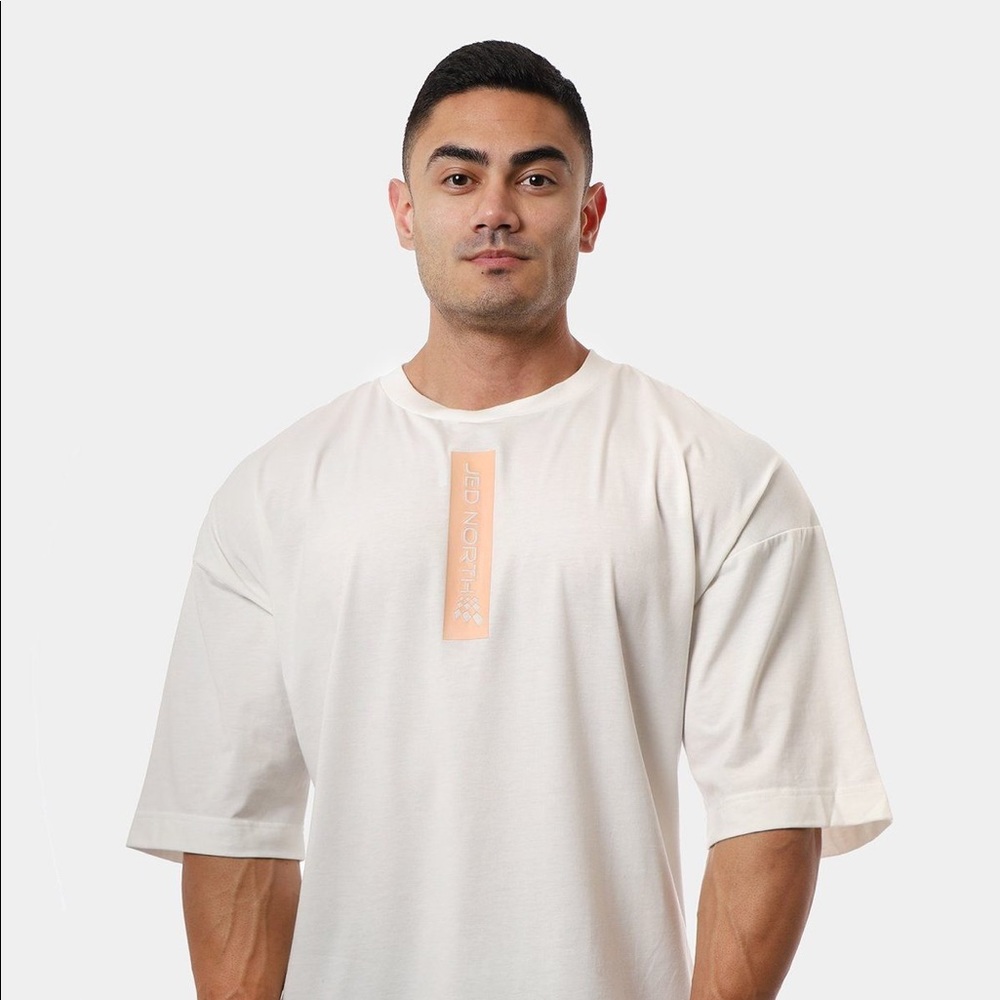 Jed North - Energy Oversized Tee - White🔥